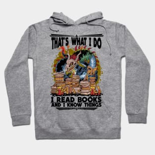 Read, Roar, Repeat: The Book Dragon's Creed Hoodie